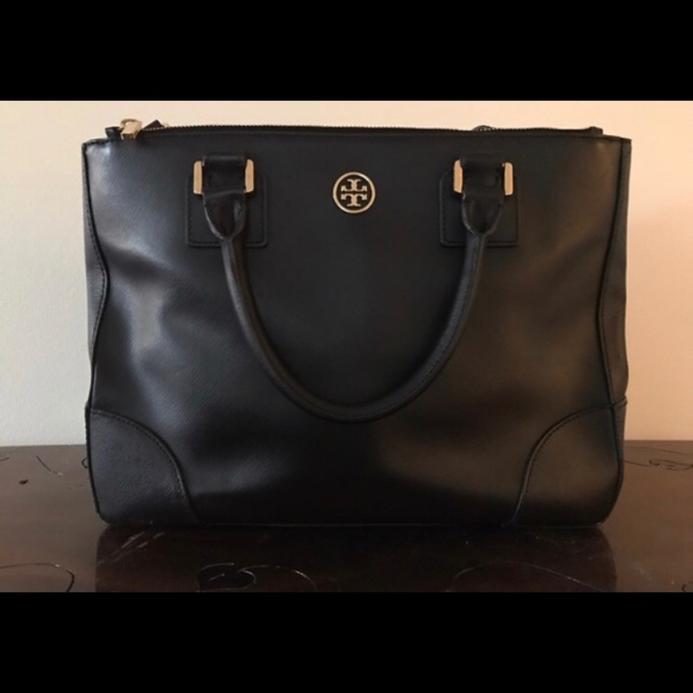 Tory Burch Robinson Double Zip Tote (large)